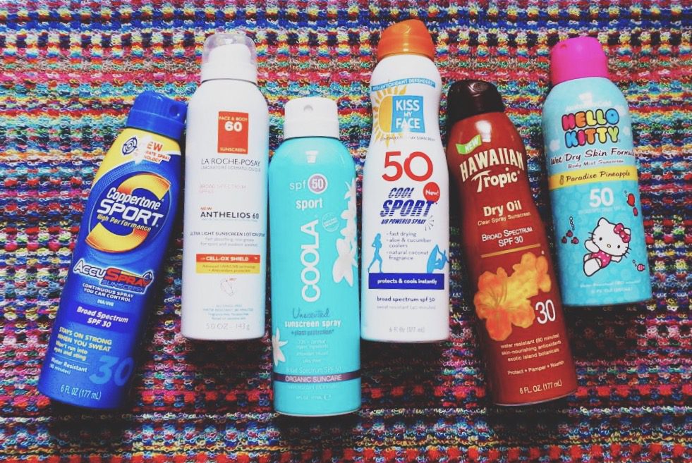 best aerosol sunscreen