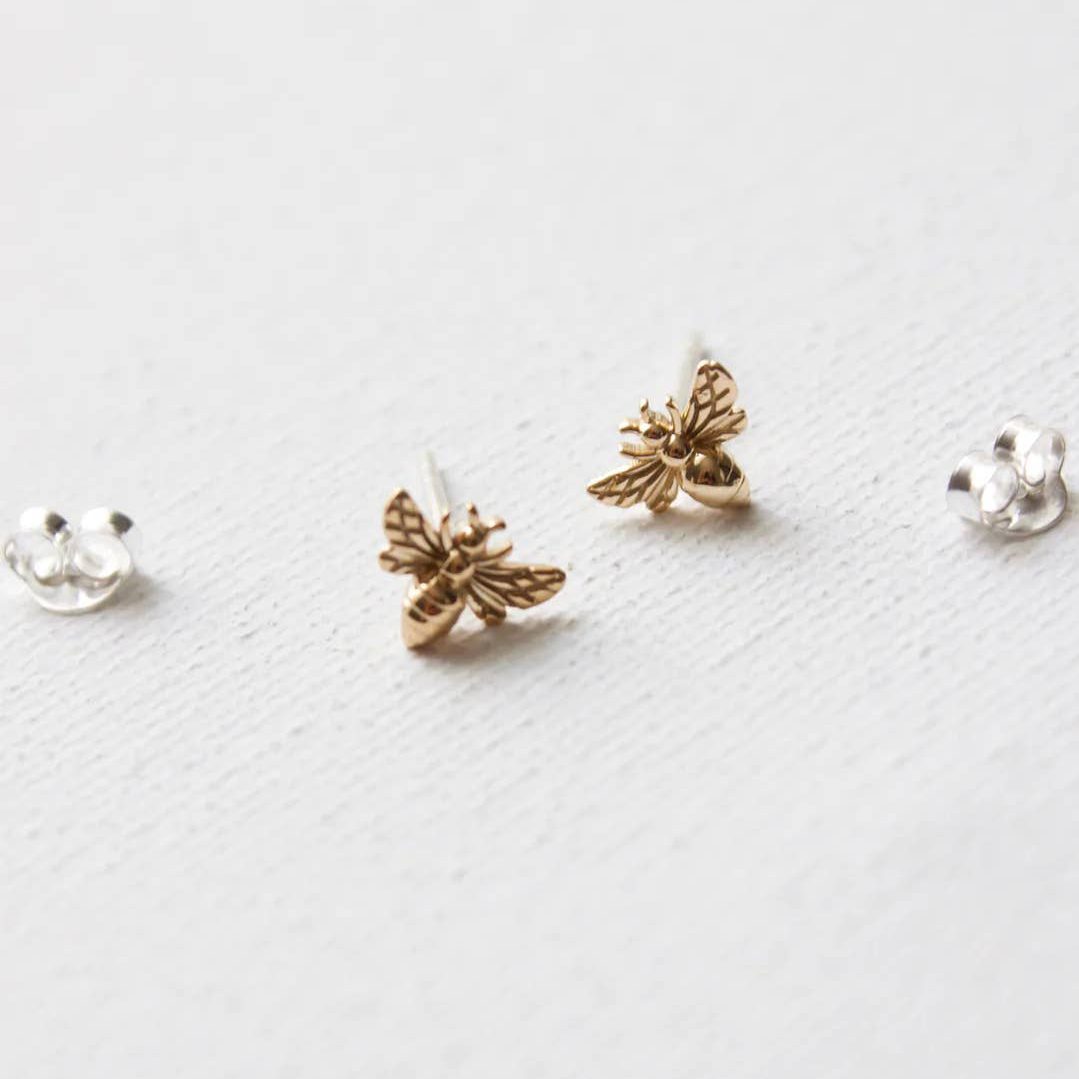 Katie Waltman Studs in Bee - Organic Bunny